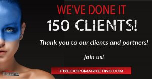 We've done it! 150 Clients Strong!