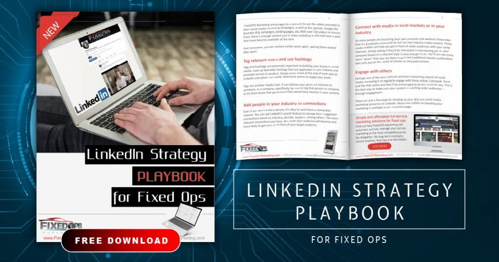 The LinkedIn Strategy Playbook for Fixed Ops