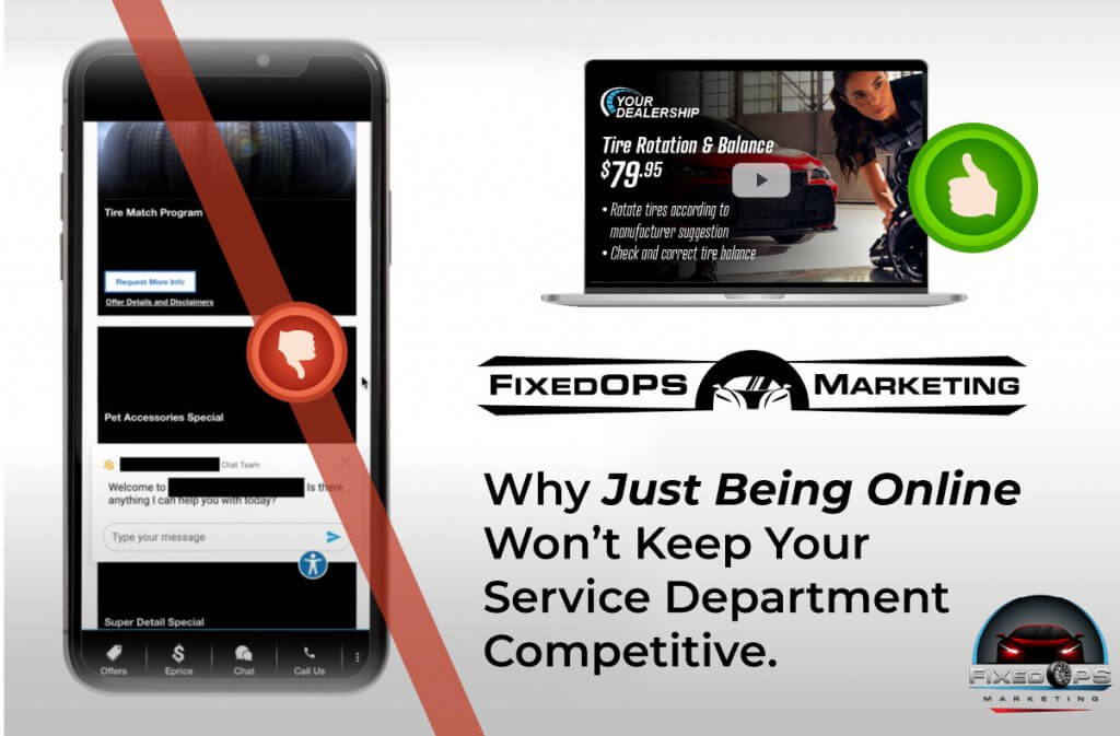 Why Just Being Online Won’t Keep Your Service Department Competitive